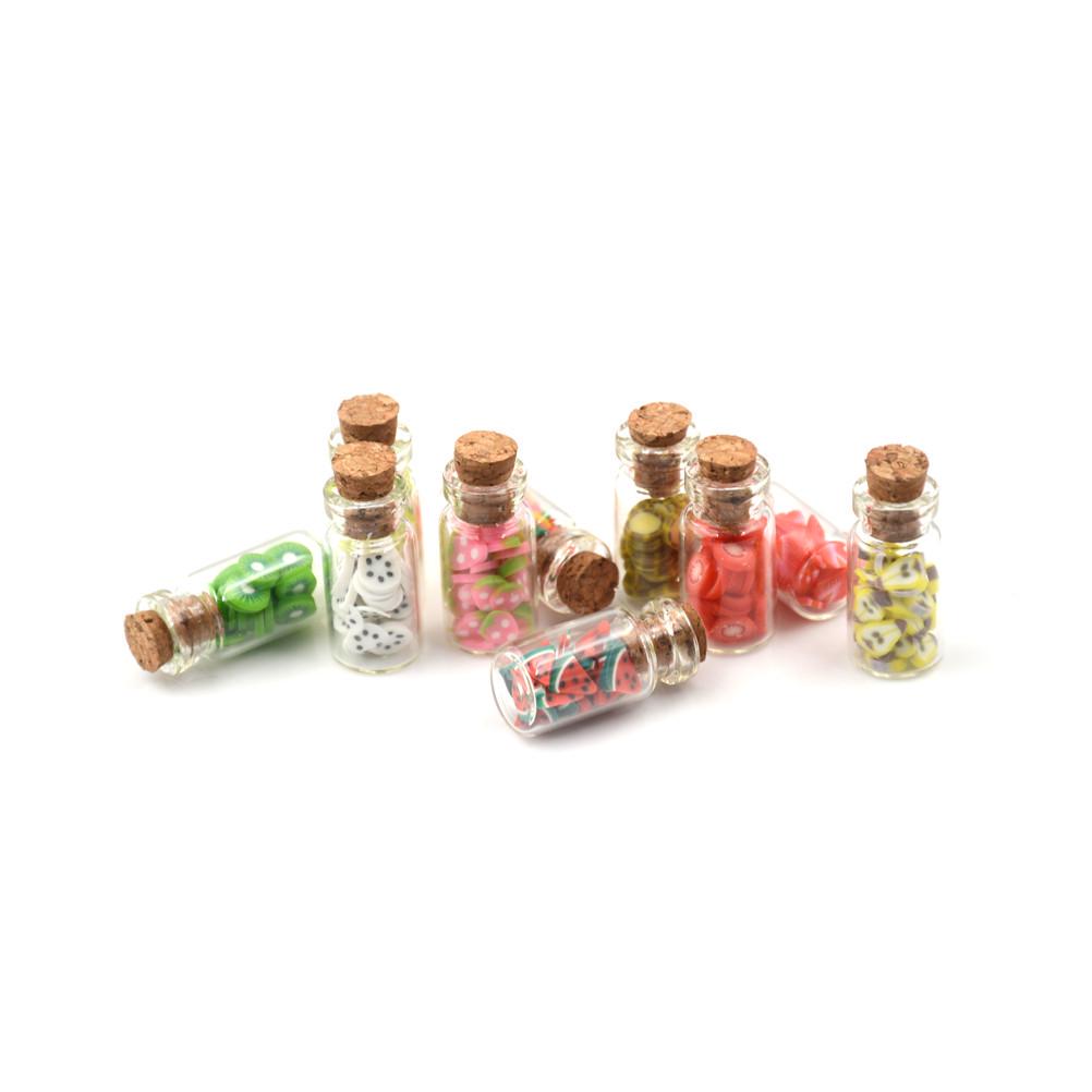 1:12 Dolls House Miniature Fruit Bottle Home Fruit Food Bottles Gift