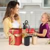 Silicone Glass Cup With Lid and Straw withProtective Sleeve Iced Coffee Glasses  Smoothie