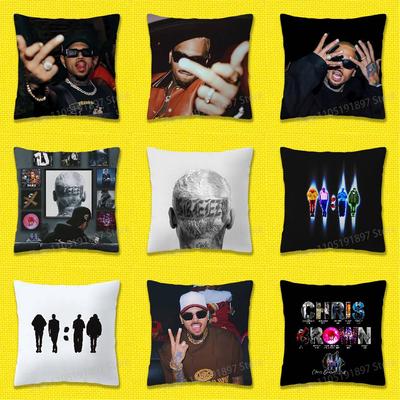 C-Chris B-Brown Breezy Throw Pillow Case For 55x55cm 40x40cm 45x45cm 50x50cm 30x30cm Square Office Pillowship Cover
