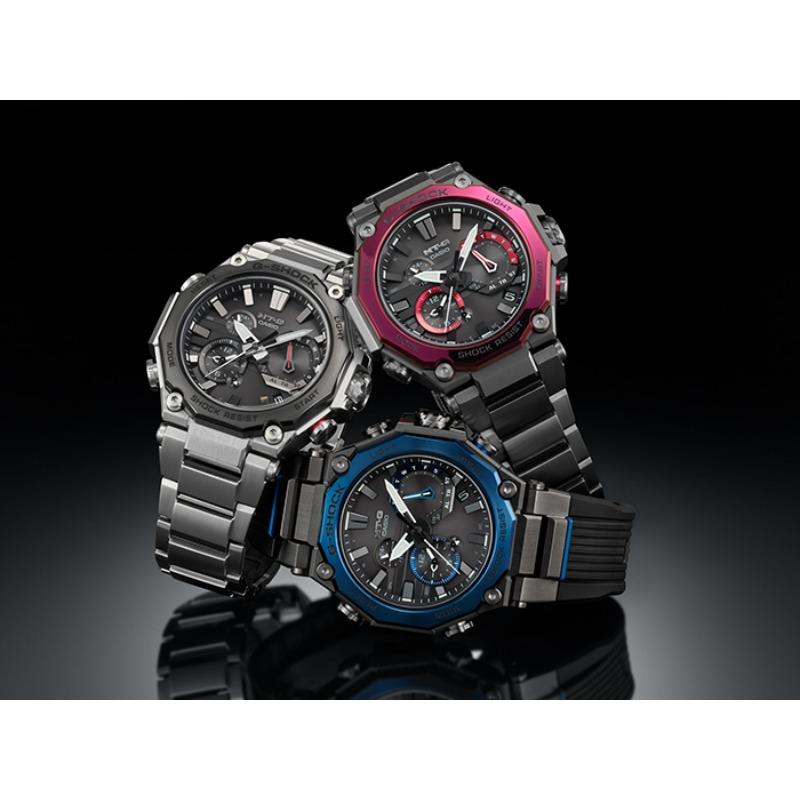 Casio Men's Stainless Steel 200M Water Resistant Quartz Watch MTG-B2000B-1A2