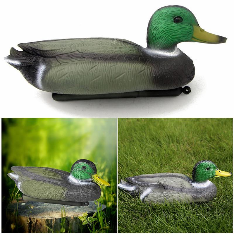 Remote Control Lifelike Male Duck Hunting Decoy Garden Animal Ornament Toy