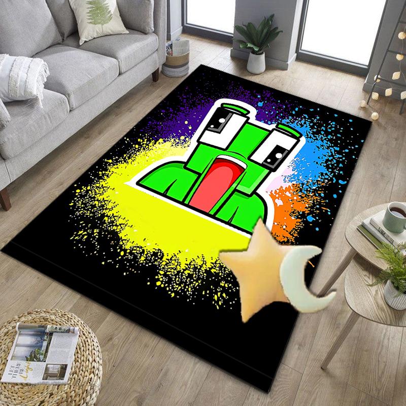 Colorful game Friends Office Rug Chair Mat, Game Carpet, Suitable for Front Door, Bedroom, Living Room, Desk, Holiday Gift