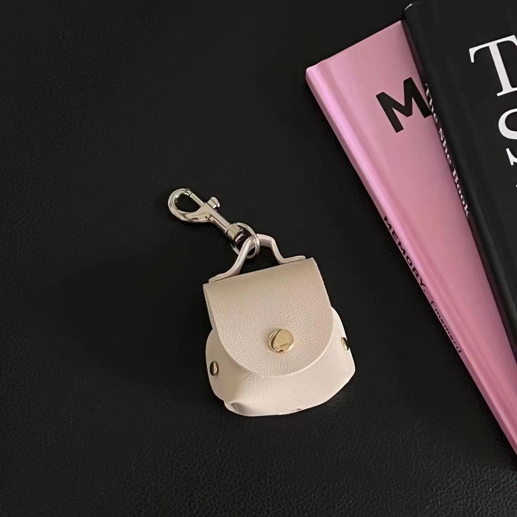 New Arrival Leather Material Anti-fall Electroplating Earphones Covers for Airpods 1 2 3 Pro Free Shipping