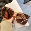 Vintage Square Women Sunglasses Luxury Brand Designer Trend Men Mirror Sun Glasses Retro Female Shades Uv400 Eyewear