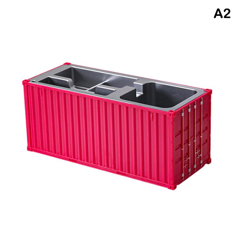 

1:Модель контейнера для перевозки грузов в масштабе 30, Подставка для ручек, Органайзер для канцелярских принадлежностей, Многоцелевой ящик для хранения, Декоративный элемент для витрины