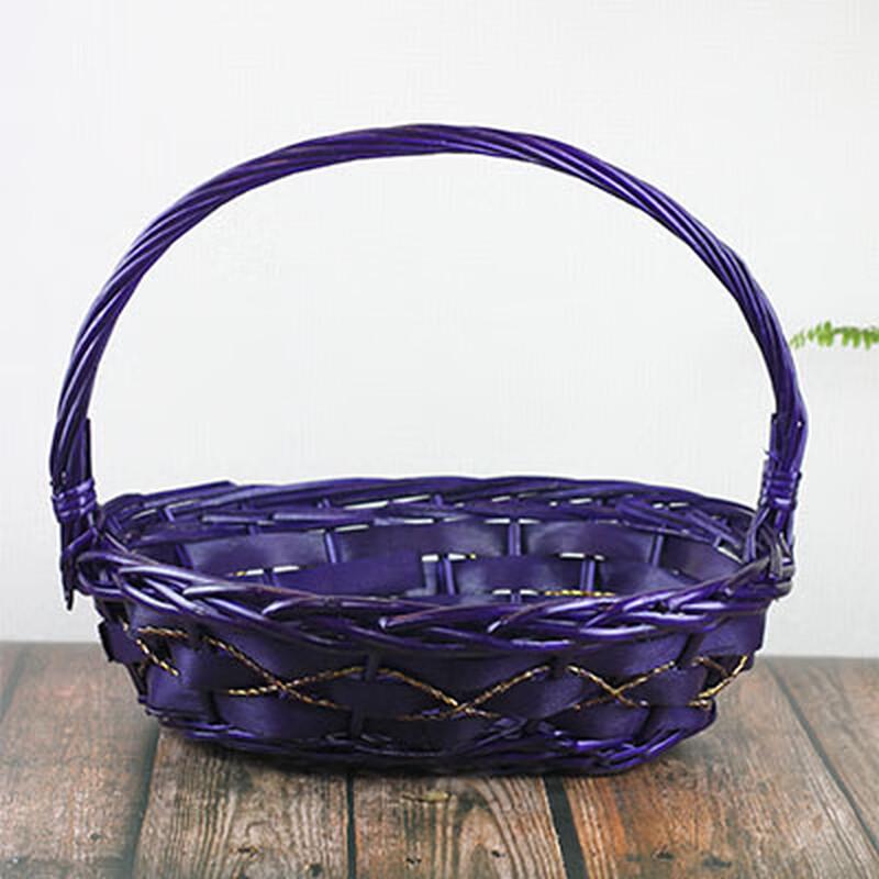 

Handwoven Wicker Storage Basket