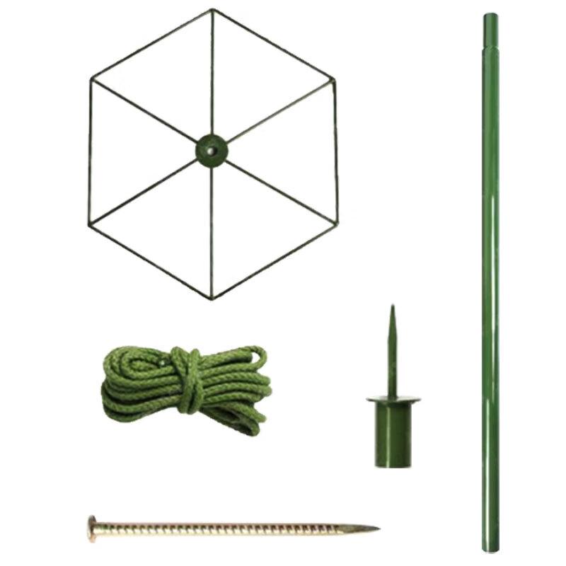 Camouflage Net Support Pole and Ground Stake Kit