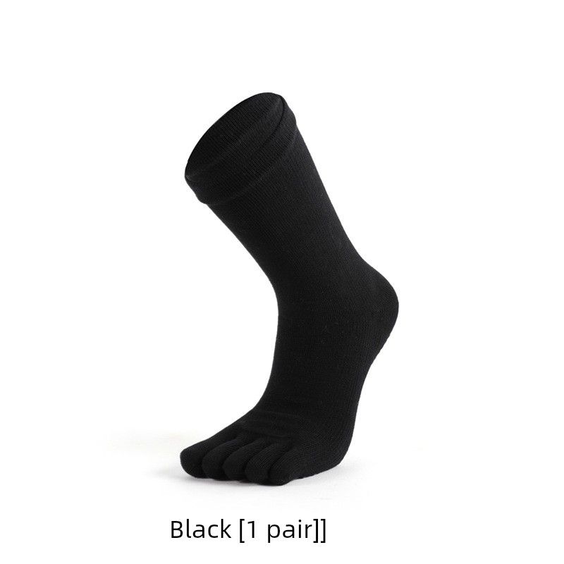 

Beautiful Breathable Sports Socks Yoga Socks Non Slip Professional Women s Toe Socks Knee Socks Indoor Special Socks Pilates Socks Black