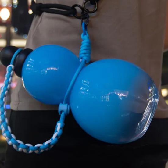 

Бутылка для воды из тыквы объемом 800 мл с ремешком на талии, подвеской в виде щетки, герметичная, многоразовая, винтажная, в китайском стиле, в виде короля обезьян Укун чистый