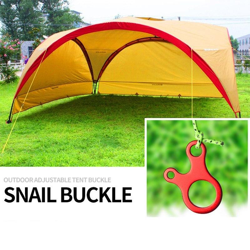 Outdoor Carabiner Outdoor Rope Tool Snail Wind Rope Buckle Slip