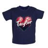 Love Taylor - Baby Kids Boys Girls Unisex T-Shirt / Babygrow - Music Musician Tour Gig Eras Love Fan
