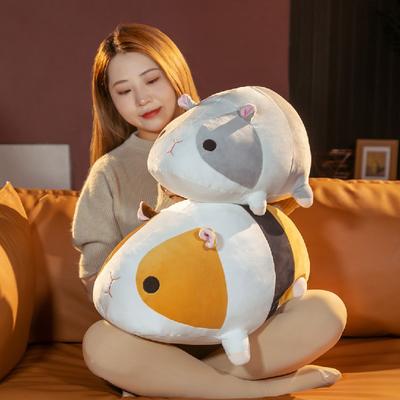40/50cm Adorable Hamsters Stuffed Plush Doll Cartoon Lifelike Guinea Pig Plush Toys Hug Pillow For Baby Kids Xmas Birthday Gift