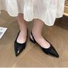 Toe Women Sandals Fashion Slip On Singbacks Shoes Eelgant Outdoor Low Heel Sandalias Shoe