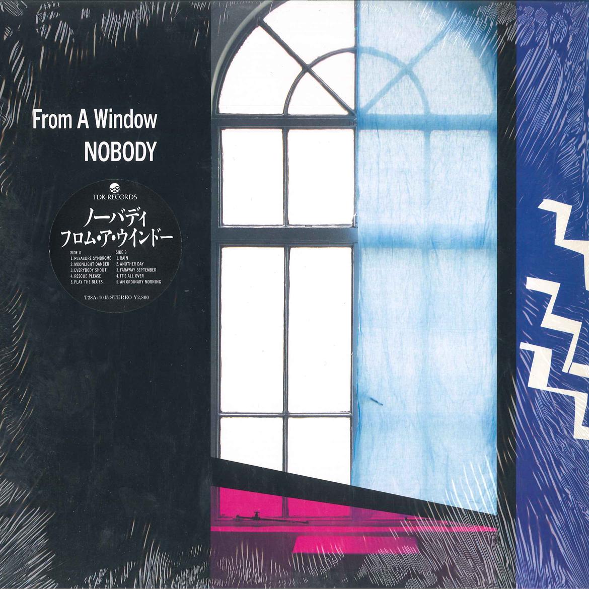 

LP Пластинка NOBODY - From A Window T28A1045 TDK 1985 Япония Японская Поп/Рок