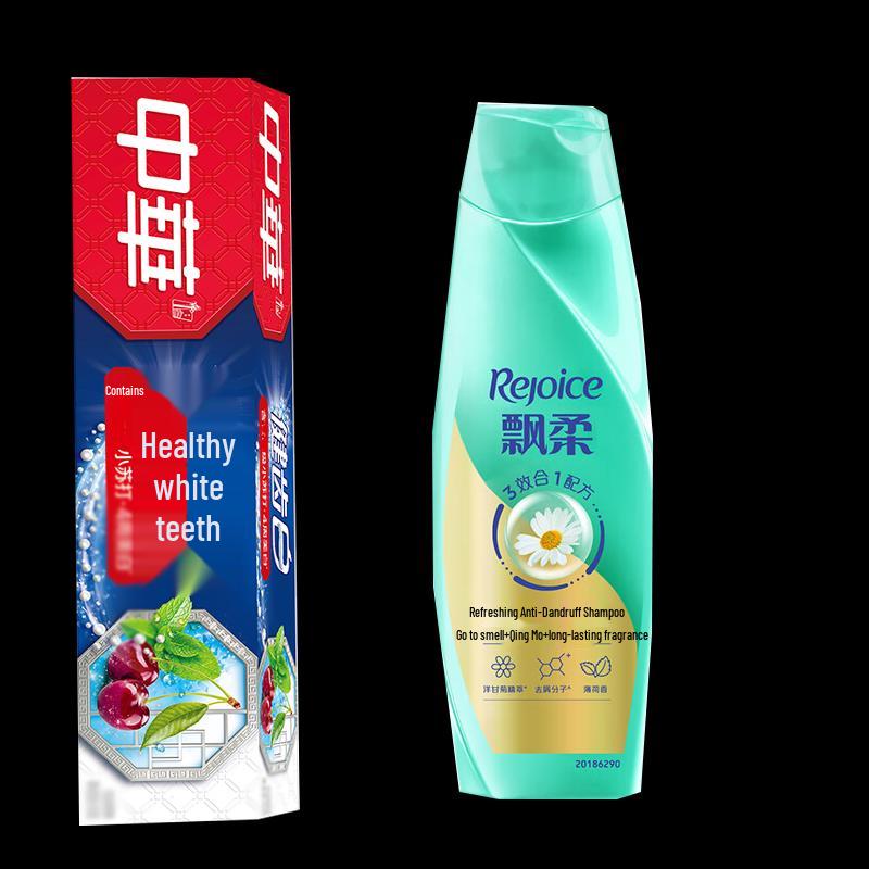 Rejoice Cool & Fresh Anti-Dandruff Shampoo & Toothpaste Bundle