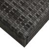 9 piece garden lounge set with sun canopy poly rattan anthracite