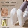 Yoga Socks  Women's Mid-length Pure Cotton Silicone Anti-slip Indoor Pilates Fitness Sports Socks for Adults Floor Socks