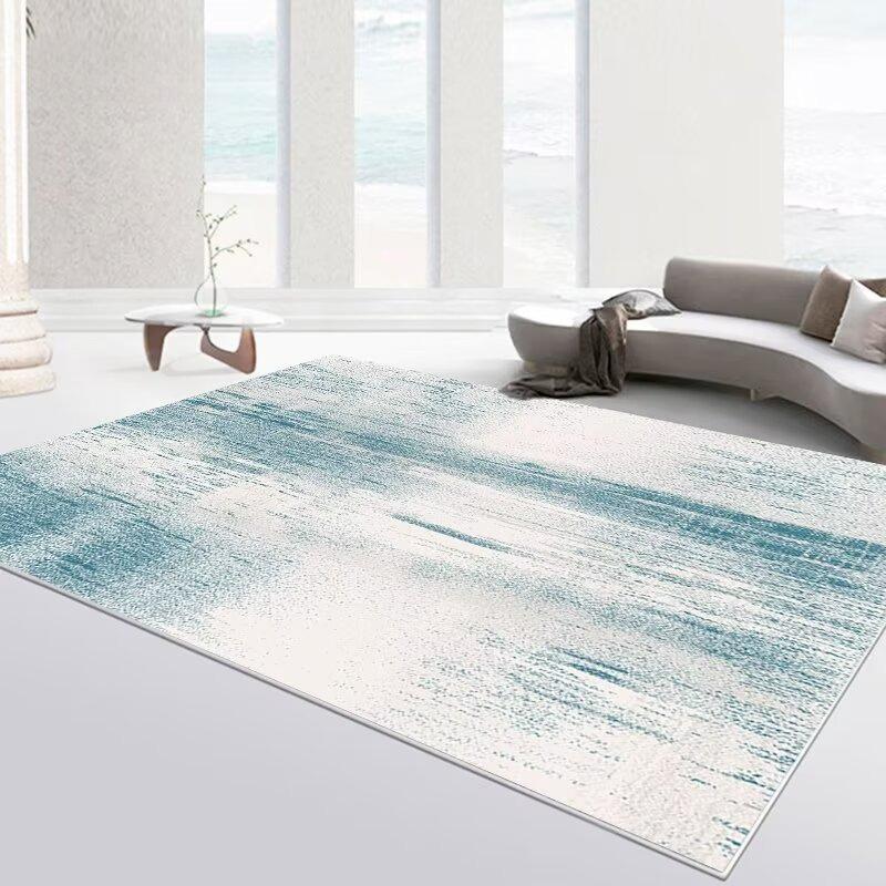 Moderner abstrakter Teppich für Wohnzimmer Minimalismus Dekoration Sofa Große Fläche Teppiche Fusselfrei Schlafzimmer Bettseite Rutschfeste Matte Boden