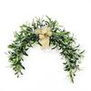 Artificial Olive Wreath Vine - Decorative Ornament for Mirrors & Fireplaces