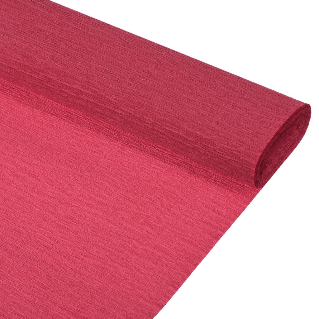 2pcs 7.5ft Crepe Paper Roll for Wedding Ceremony Various Large Festivals Decoration Dark Pink