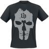 Onkelz Skull Head 2015 Logo Print Cotton TShirt Hip Hop Streetwear Unisex Crew Neck Short Sleeve Tee