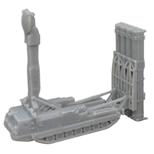 5PCS Military Model S300V SA-12A Missile Launching Armored Vehicle Model DIY Tank Toy 1/350 1/700 Scale for Military Collection Display (1/700)