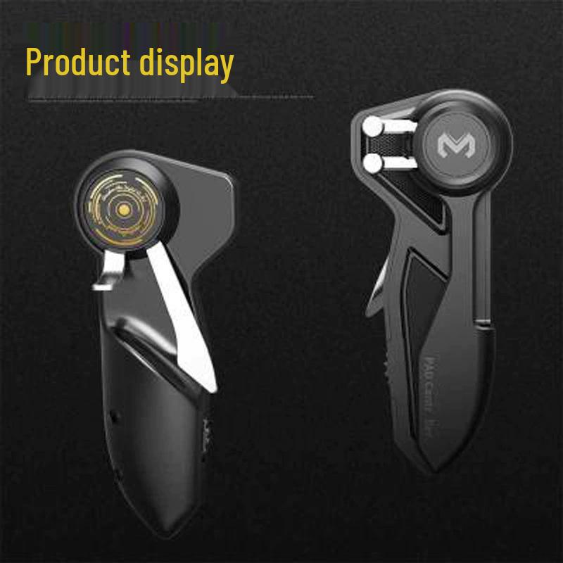 New Hot-Selling Six-Finger Mobile Game Controller with Fan Cooling & Gun Pressure Feature
