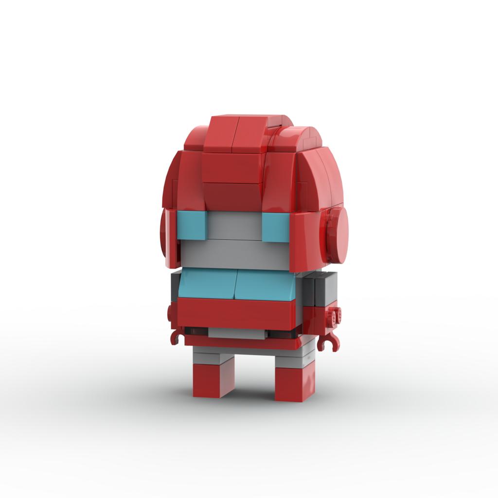 *Transform Auto Robot Brickheadz * Star Scream Jazz Prime DIY Enlighten MOC Block Brick set,Compatible With