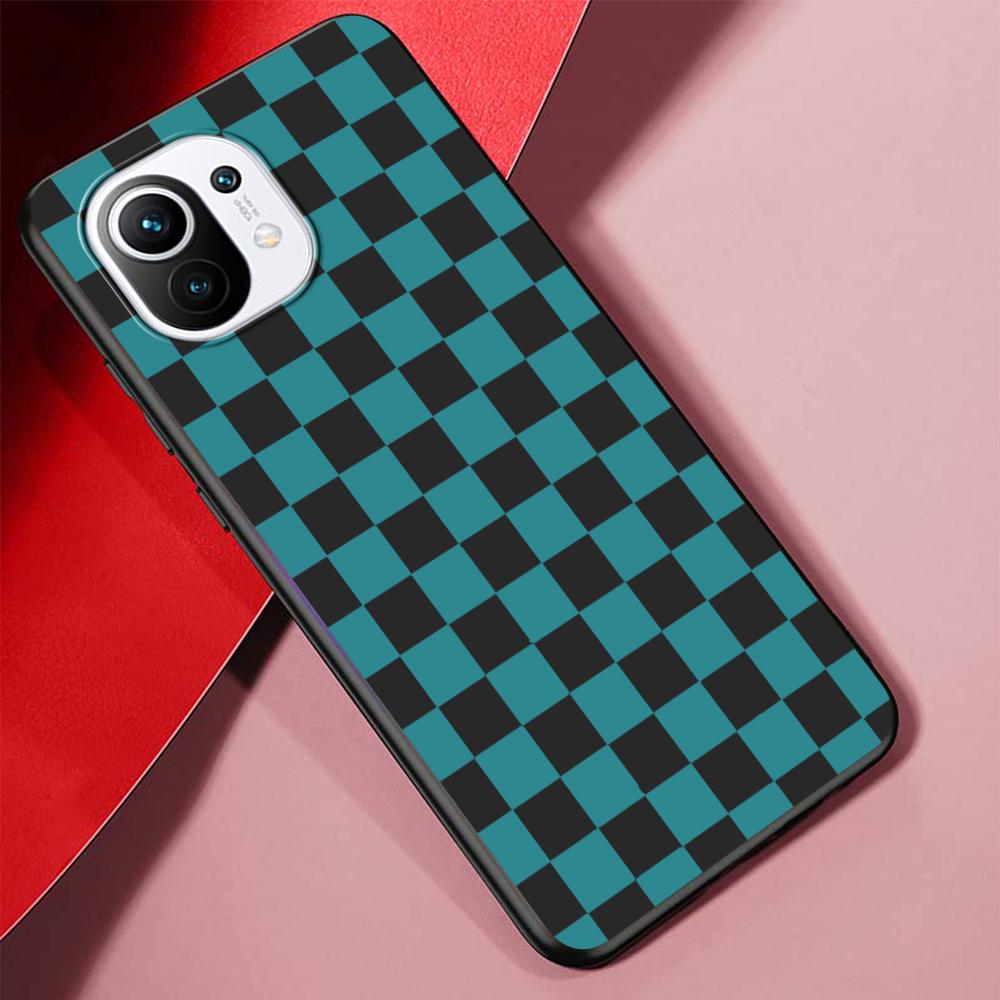 

Классический чехол с сеткой в ​​стиле ретро для Xiaomi Mi 11 Lite 5G 12 Pro Note 10 10T 9 SE 9T 10S 8 A2 Lite CC9, силиконовый чехол для телефона Xiaomi 12