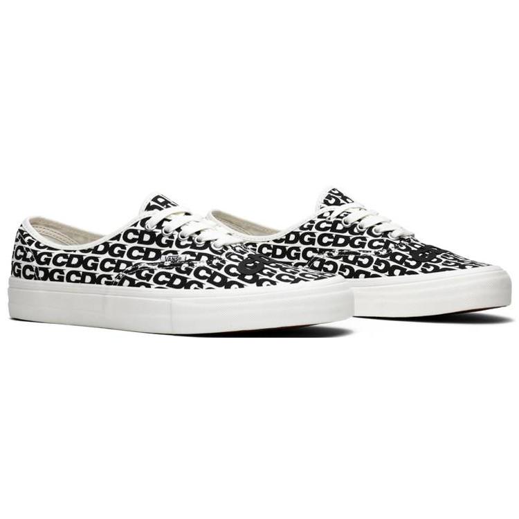 Authentic Comme des Garçons x Authentic Vans 'CDG Print - Black White' 2018 VN0A33TASHM