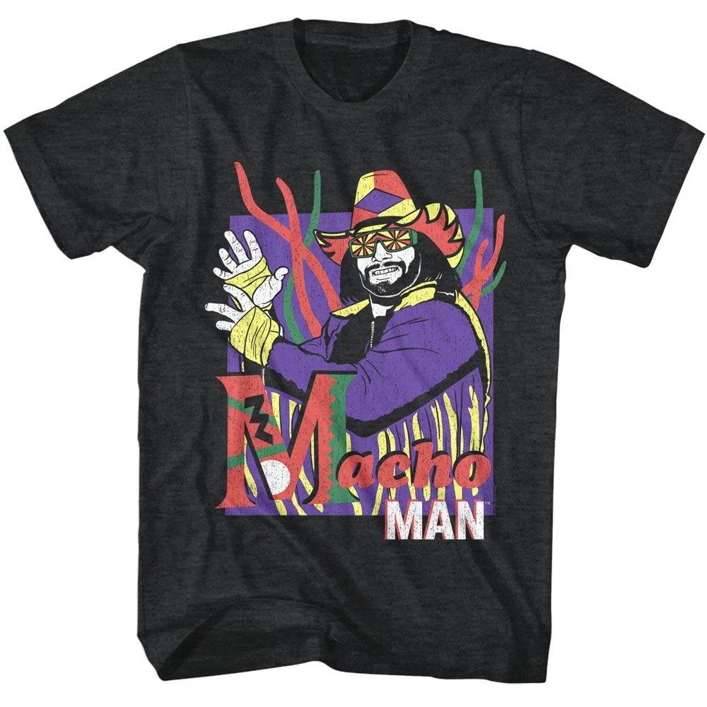 Macho Man Strings Black Heather Icons  Children s T-shirt 100
