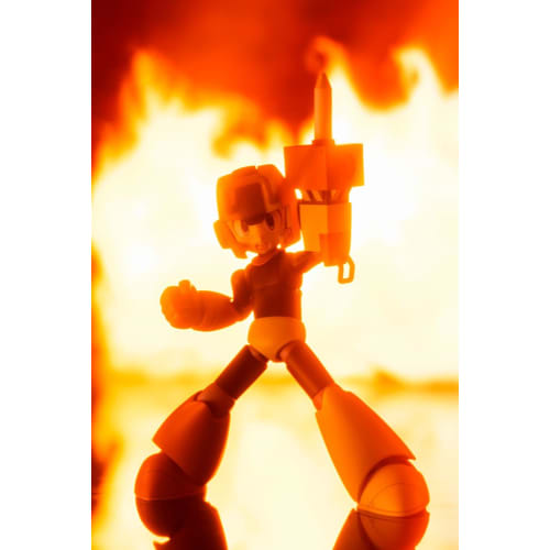 Kotobukiya Rockman Piledrive Ver. Non-scale plastic model, approximately 135mm tall