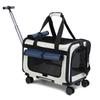 Nuova Valigia Trasportino Portatile per Gatti con Ruote per Cani e Gatti Piccoli, Grande Capacità, Borsa da Viaggio per Animali Domestici all'Aperto