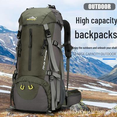 Neuer großer wasserabweisender kratzfester Outdoor-Wanderrucksack