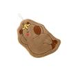 Cute Capybara Patterned Children's Hand Towels Microfiber Absorbent Quick Drying Hanging Washcloths