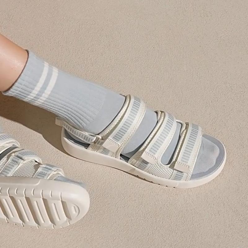 Anta Trendy Fashion Versatile Beach Sandals Women Sandals White 122538508-1