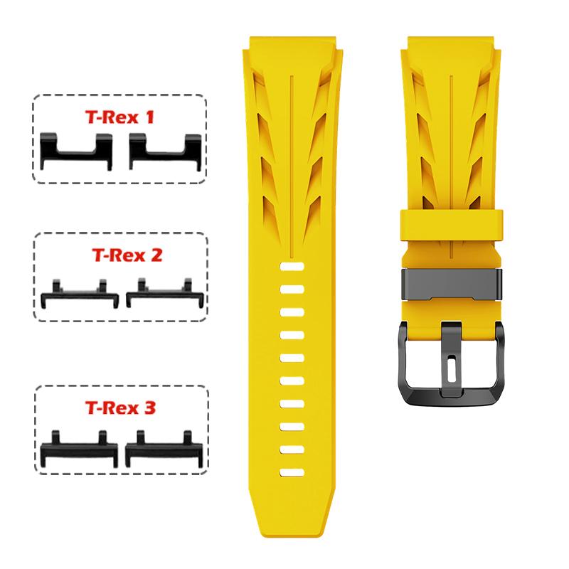 Bracelet de montre de sport compatible avec la montre connectée Amazfit T-Rex 3 Accessoires de remplacement adaptés pour Amazfit T Rex 3 2 1