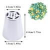 Cake Decorating Tools Flower Icing Piping Nozzle Cream Cupcake Baking Accessories 3pcs Icing Rose Pastry Nozzles