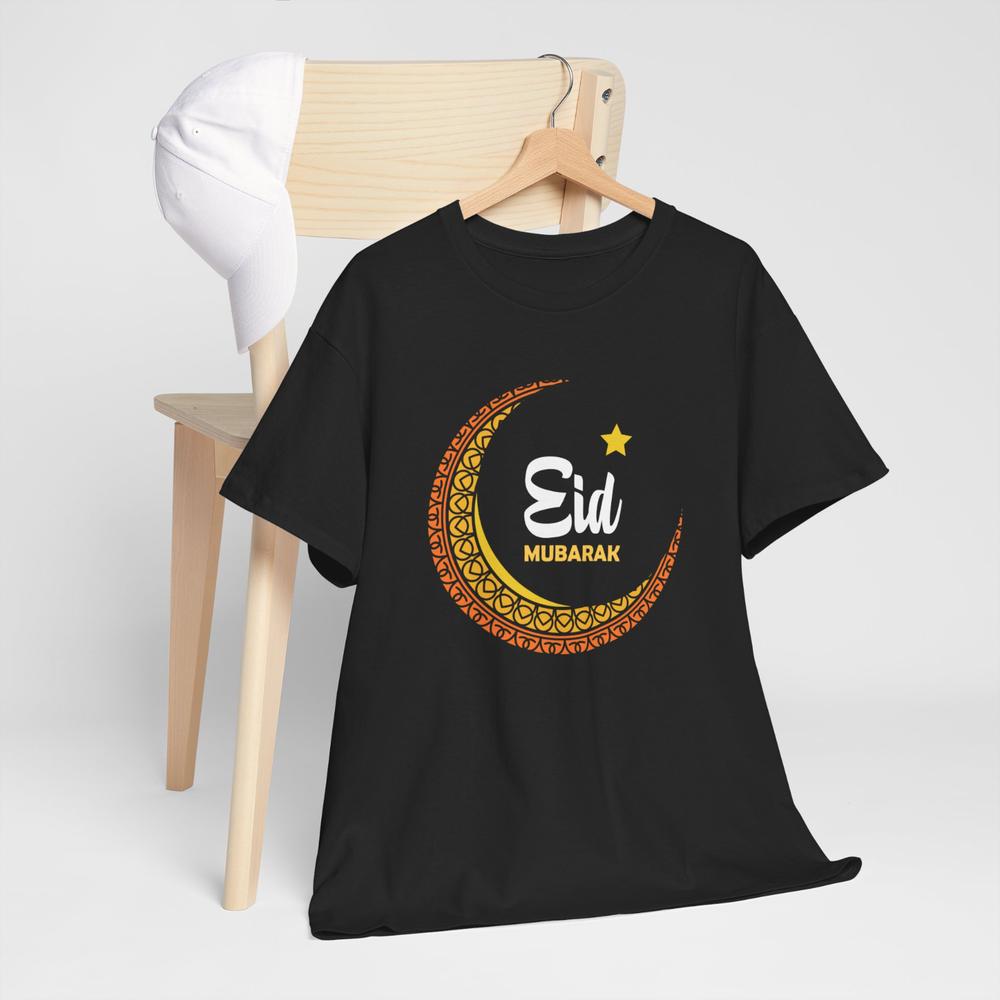 Eid Mubarak T-Shirt Muslimische Festtagsfeiern Unisex Geschenk für Erwachsene und Oberteil