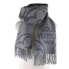 Excellent LOUIS VUITTON Scarf Echarpe Earmuffs Gray Cashmere Mens R96950 Used