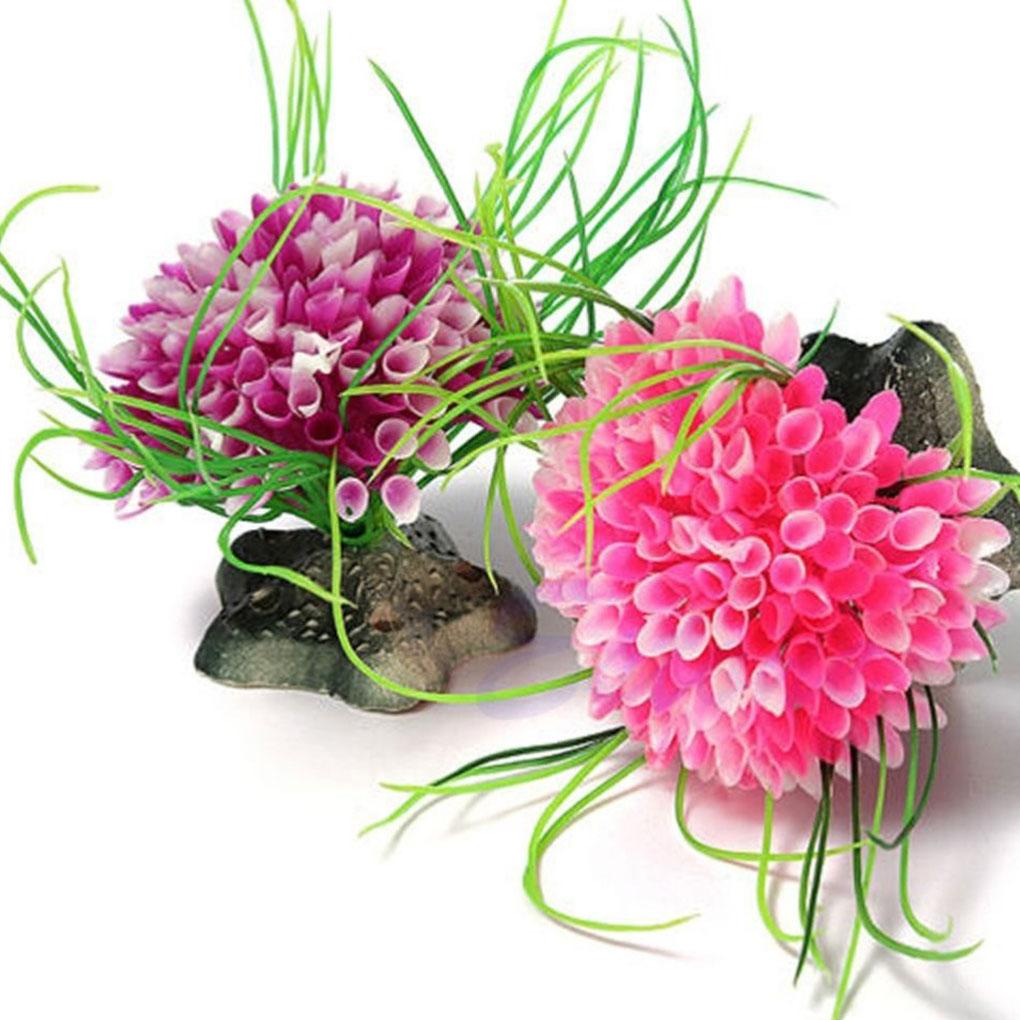 Artificial Aquatic Plant Aquarium Fish Tank Decoration Ornament Decor