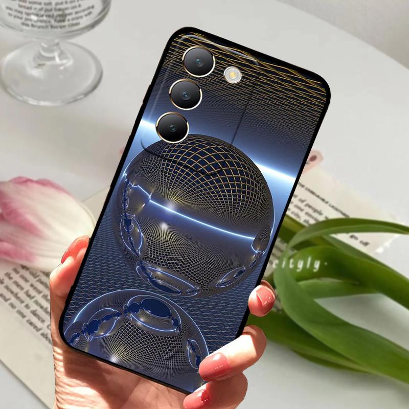 For Vivo V40 SE Case Cool Animals Soft Silicone TPU Phone Cover For Vivo V40 SE 5G Back Cover Bumper Protector Soft Bag TPU Capa