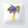 Bedroom living room home decoration pillowcase flower pattern   sofa cushion cover