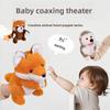 Cartoon Animal Hand Puppet Parent-child Game Doll Giraffe Fox Cow Dog Pig Tiger Lion Appease Toys Birthday Gifts For Children