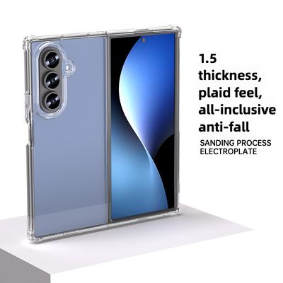 New Samsung ZFold7 Phone Case with Four Corner Anti Drop and 1.5-thick Samsung Zfold 7 Folding Phone Case