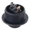 ON/OFF 12V Round Rocker Dot Switch Waterproof LED Light Toggle Switches