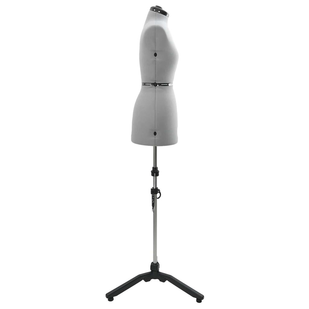 Adjustable Dress Form for Women Gray S Velvet