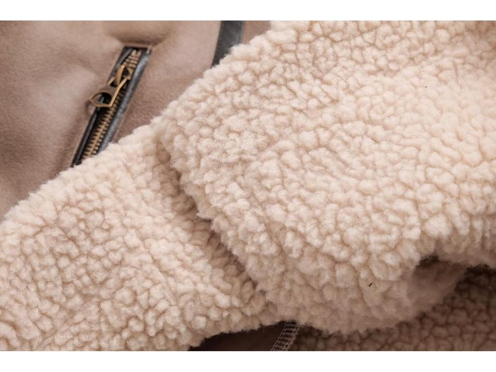 2024 Autumn/Winter Women's Retro Suede Jacket - Street Fashion