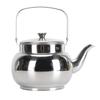 Hammered Finish Stainless Steel Teapot 1L Capacity Stovetop Tea Kettle Serving Tea Pot  Home Use
