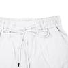 Men's Loose Fit Linen Beach Shorts with Elastic Waistband and Drawstring
